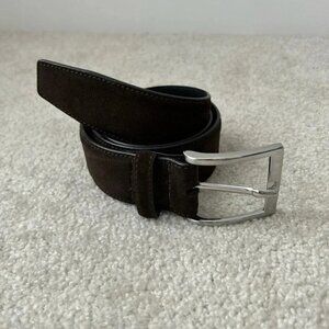 To boot New York Adam Derrick Brown Aero Suede Belt